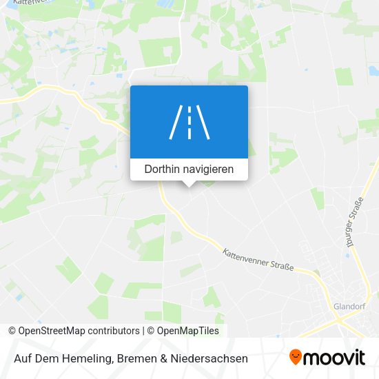 Auf Dem Hemeling Karte