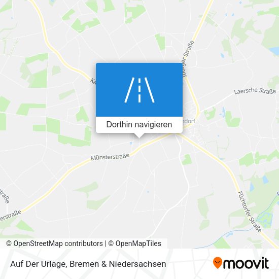 Auf Der Urlage Karte