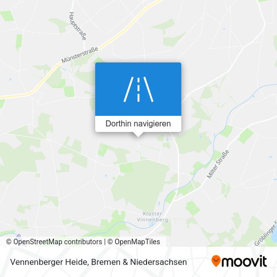 Vennenberger Heide Karte