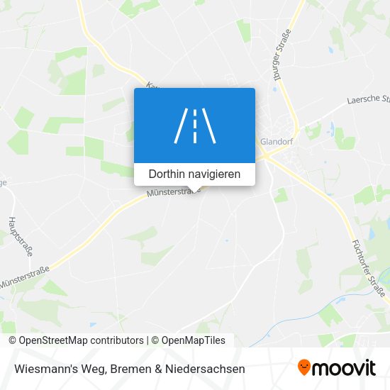 Wiesmann's Weg Karte
