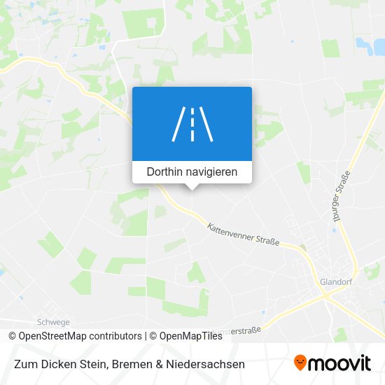 Zum Dicken Stein Karte