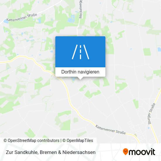 Zur Sandkuhle Karte
