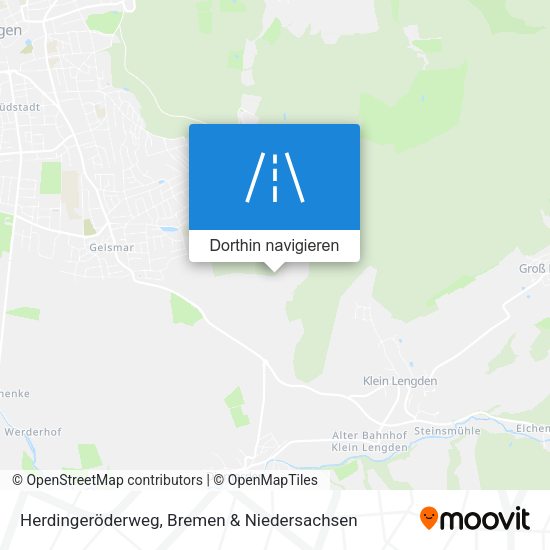 Herdingeröderweg Karte