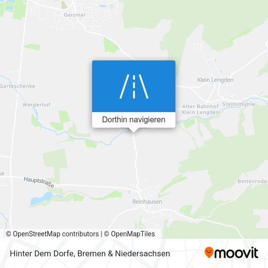 Hinter Dem Dorfe Karte