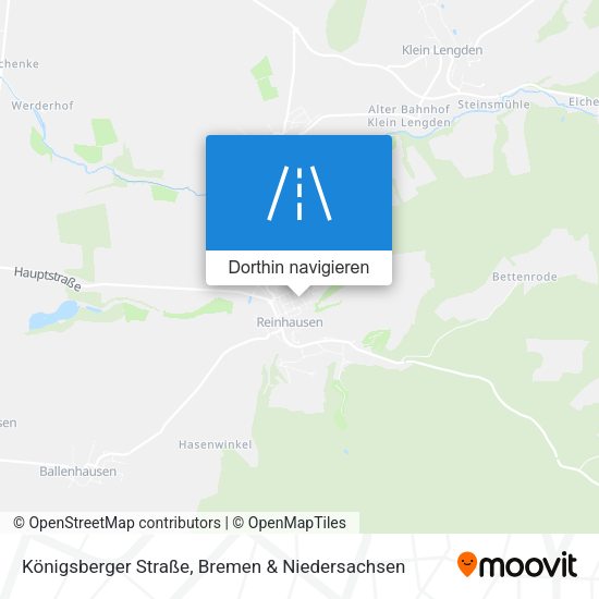 Königsberger Straße Karte