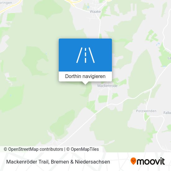 Mackenröder Trail Karte