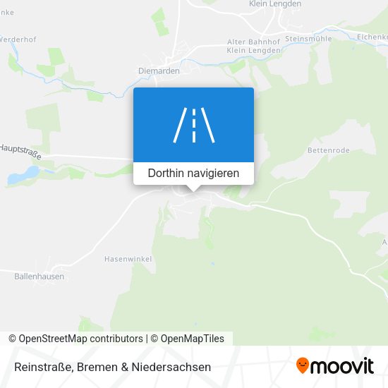 Reinstraße Karte