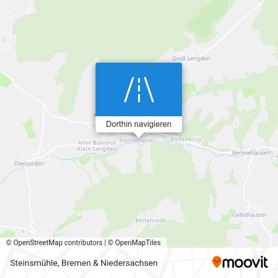 Steinsmühle Karte