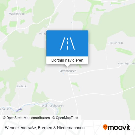 Wennekenstraße Karte