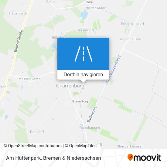 Am Hüttenpark Karte