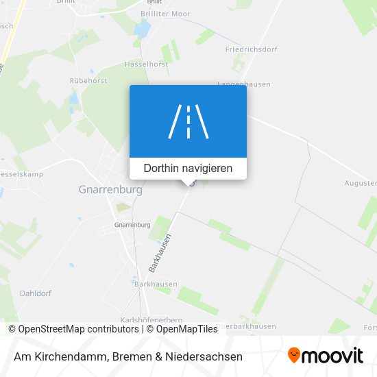 Am Kirchendamm Karte