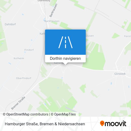 Hamburger Straße Karte