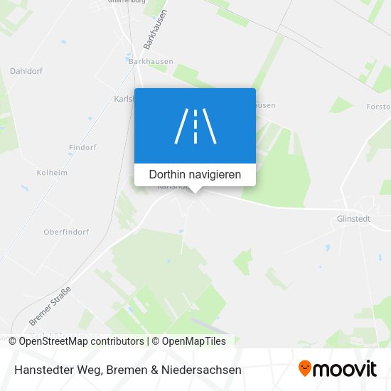 Hanstedter Weg Karte