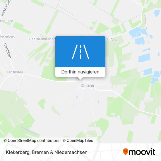 Kiekerberg Karte