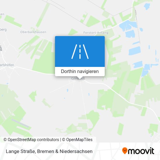 Lange Straße Karte