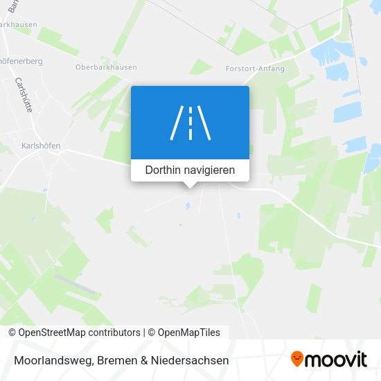 Moorlandsweg Karte