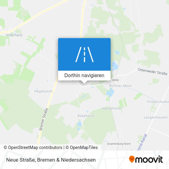Neue Straße Karte