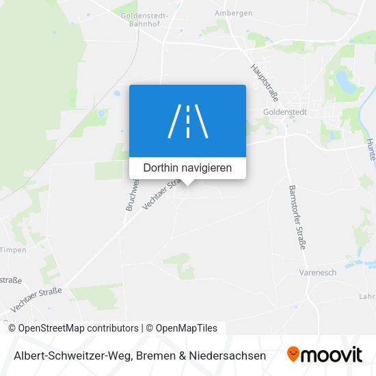 Albert-Schweitzer-Weg Karte