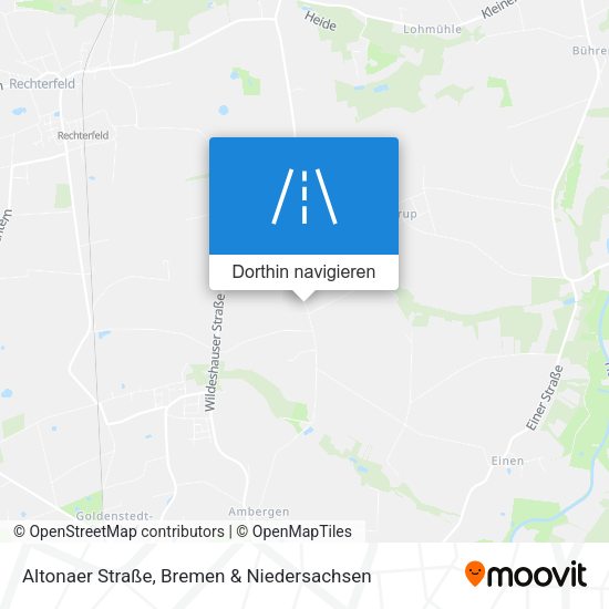 Altonaer Straße Karte