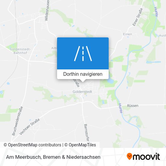 Am Meerbusch Karte