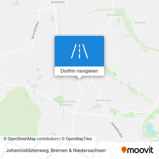 Johannisblütenweg Karte