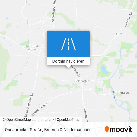 Osnabrücker Straße Karte