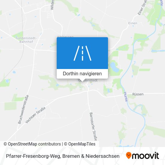 Pfarrer-Fresenborg-Weg Karte