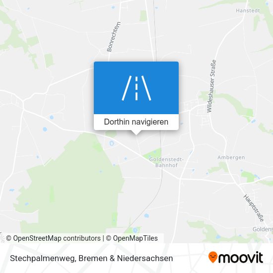 Stechpalmenweg Karte