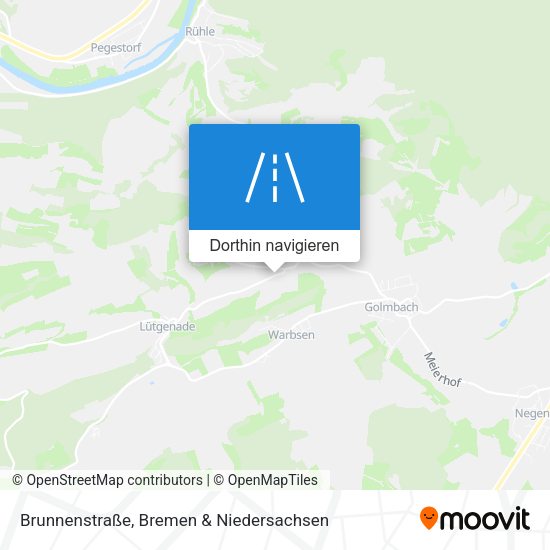 Brunnenstraße Karte