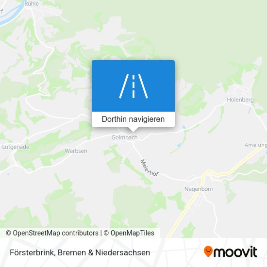 Försterbrink Karte