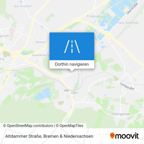 Altdammer Straße Karte