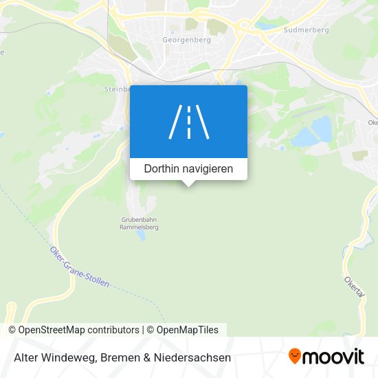 Alter Windeweg Karte