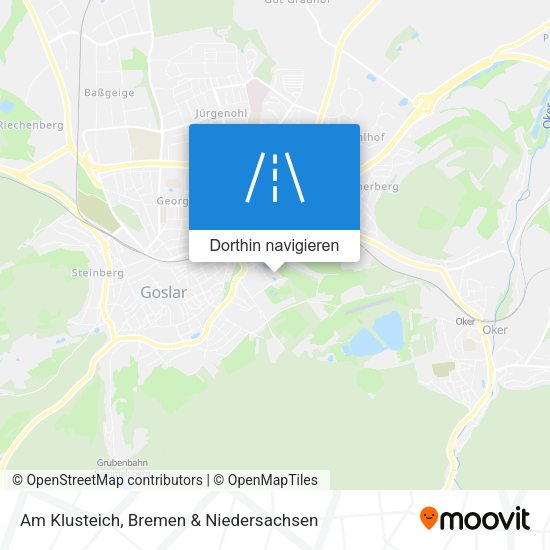Am Klusteich Karte