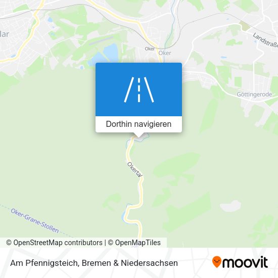 Am Pfennigsteich Karte