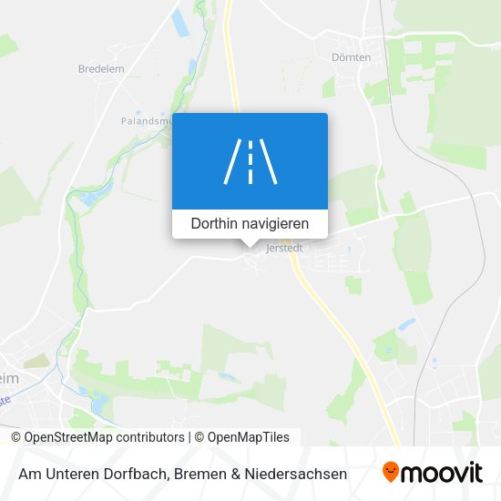 Am Unteren Dorfbach Karte