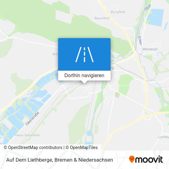 Auf Dem Liethberge Karte