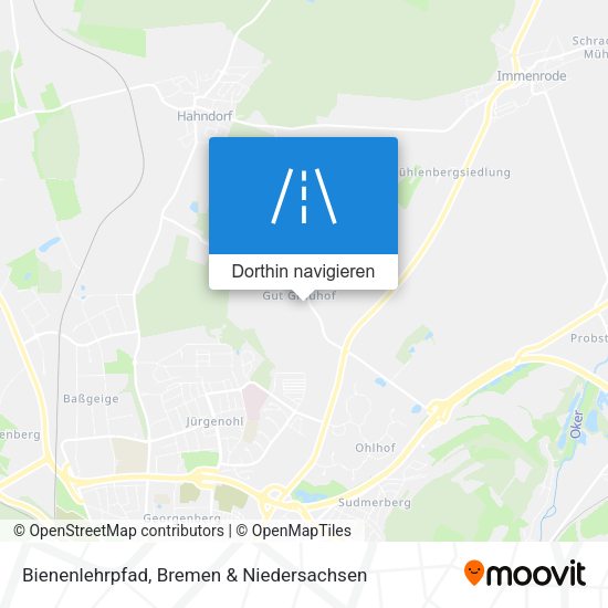 Bienenlehrpfad Karte