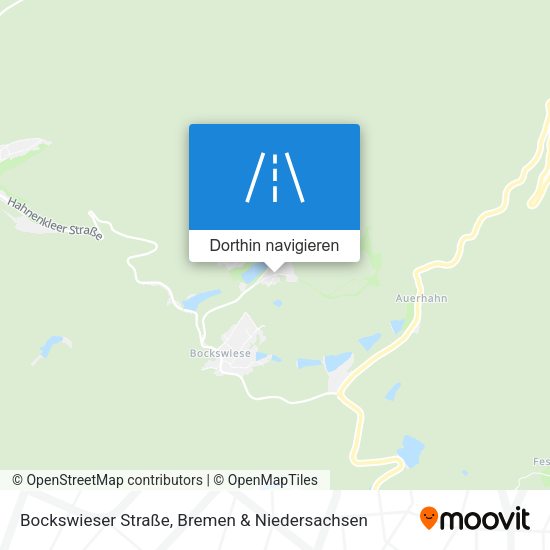 Bockswieser Straße Karte