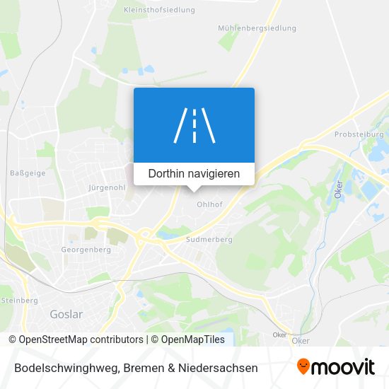 Bodelschwinghweg Karte