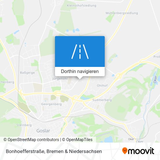 Bonhoefferstraße Karte