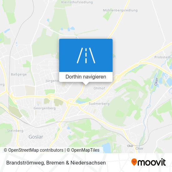 Brandströmweg Karte