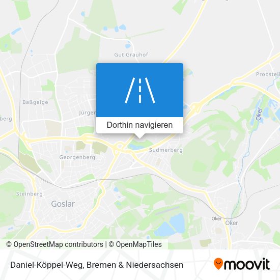 Daniel-Köppel-Weg Karte