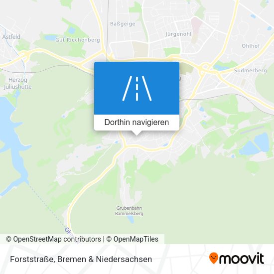 Forststraße Karte