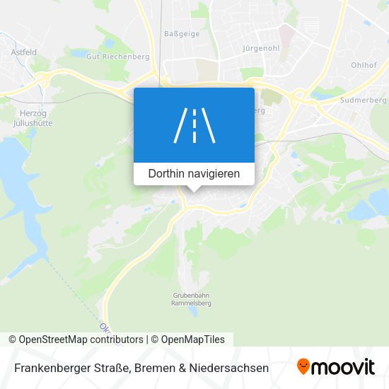 Frankenberger Straße Karte
