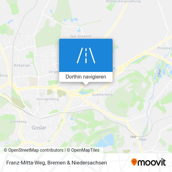 Franz-Mitta-Weg Karte