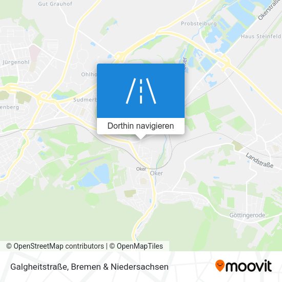 Galgheitstraße Karte
