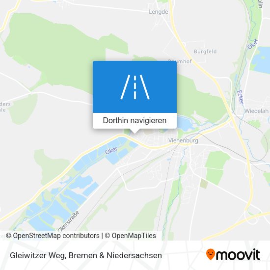 Gleiwitzer Weg Karte