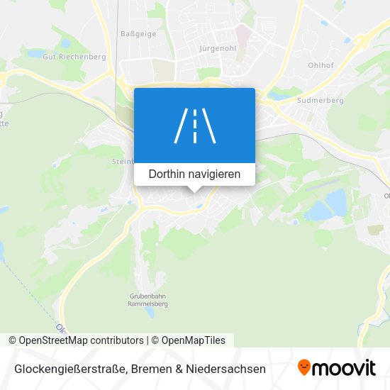 Glockengießerstraße Karte