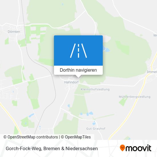 Gorch-Fock-Weg Karte