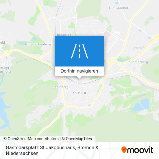 Gästeparkplatz St.Jakobushaus Karte